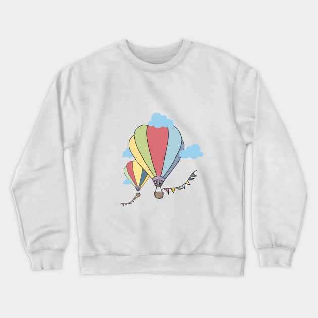 Sky Up Crewneck Sweatshirt by novaya